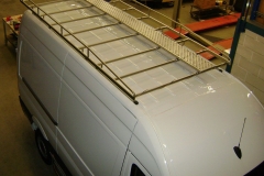 Imperiaal op een Mercedes Sprinter