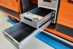 Bedrijfswageninrichting vloerladen