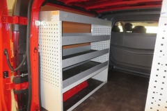 Opel Vivaro dubbelcabine bedrijfswageninrichting